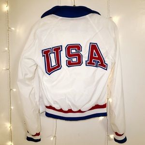 Vintage USA Olympic Training Jacket- Unisex!